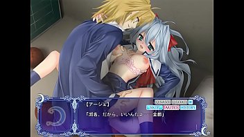 Lesbian Hentai Game : Amamiya Sena sous les étoiles