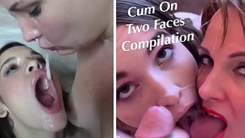 Facial Cum Compilation with 19 year old Lola