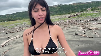 Baise Porno Latina à la Plage