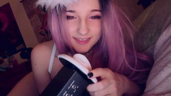 AftynRose leckt ASMR Sweet Angel Video!