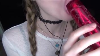 Die schonsten Pfirsiche und Toasts Dildo ASMR mit Count Down