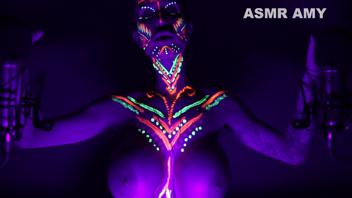 ASMR Amy Alien Seduction: an incredible sensory experience