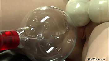 Mature lesbian fucks strange object: hardcore porn video