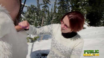 Week-end de ski sauvé par Frost, le bonhomme de neige