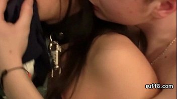 Lesbian bondage and extreme sex with teenage girls